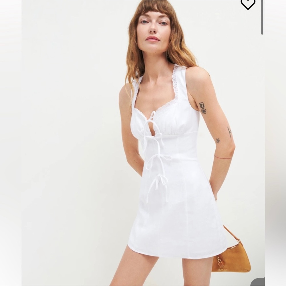 Reformation Reia Linen Dress